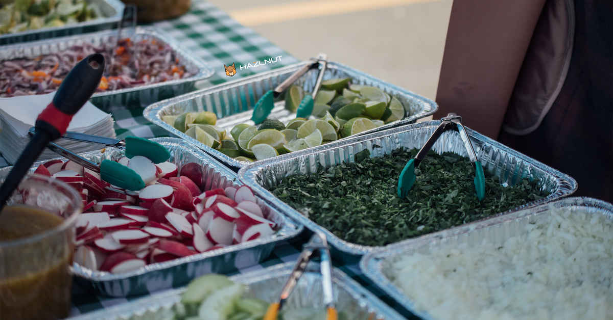 How Hazlnut can help with catering